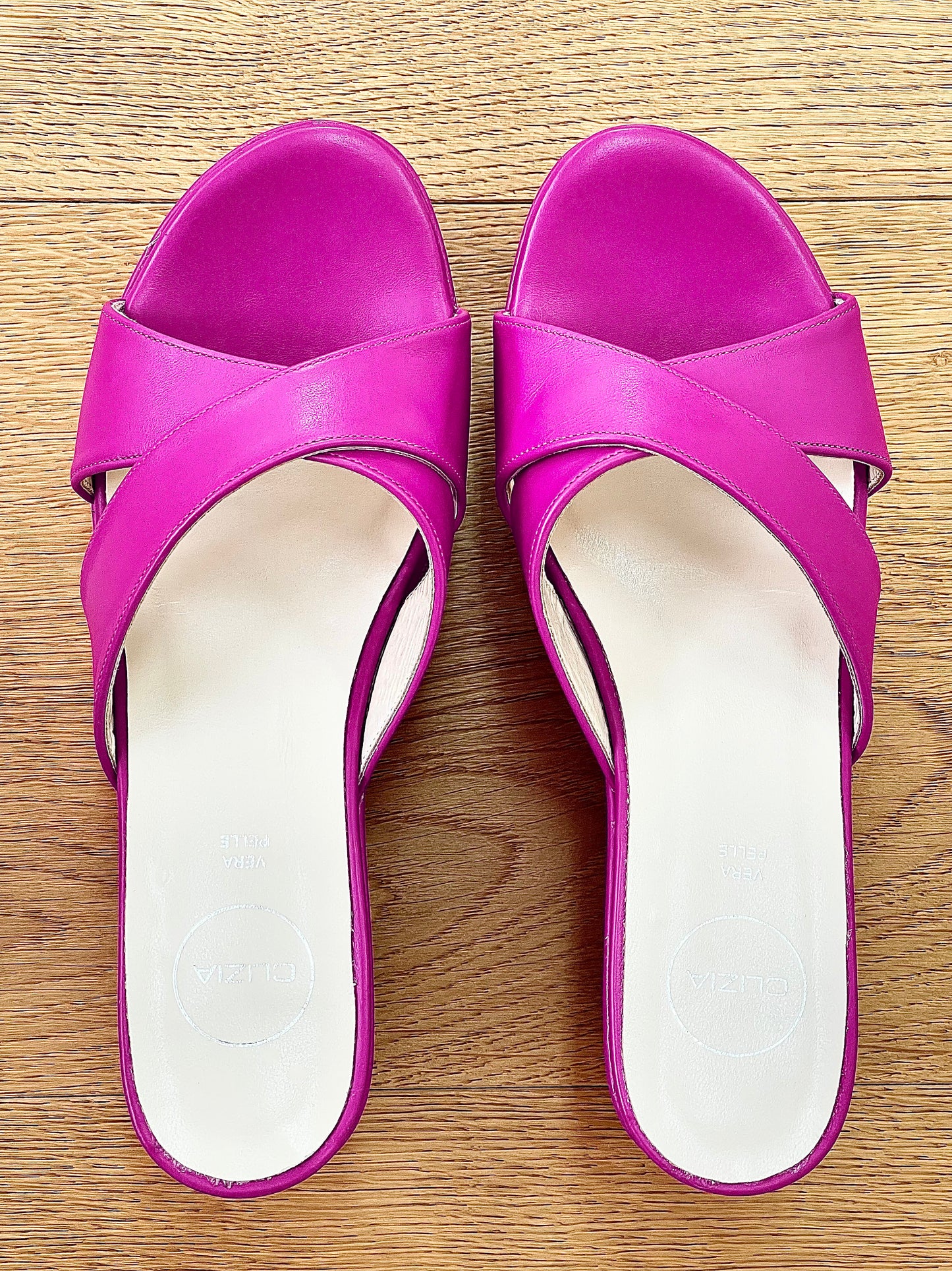 DAGO LEATHER FUCHSIA