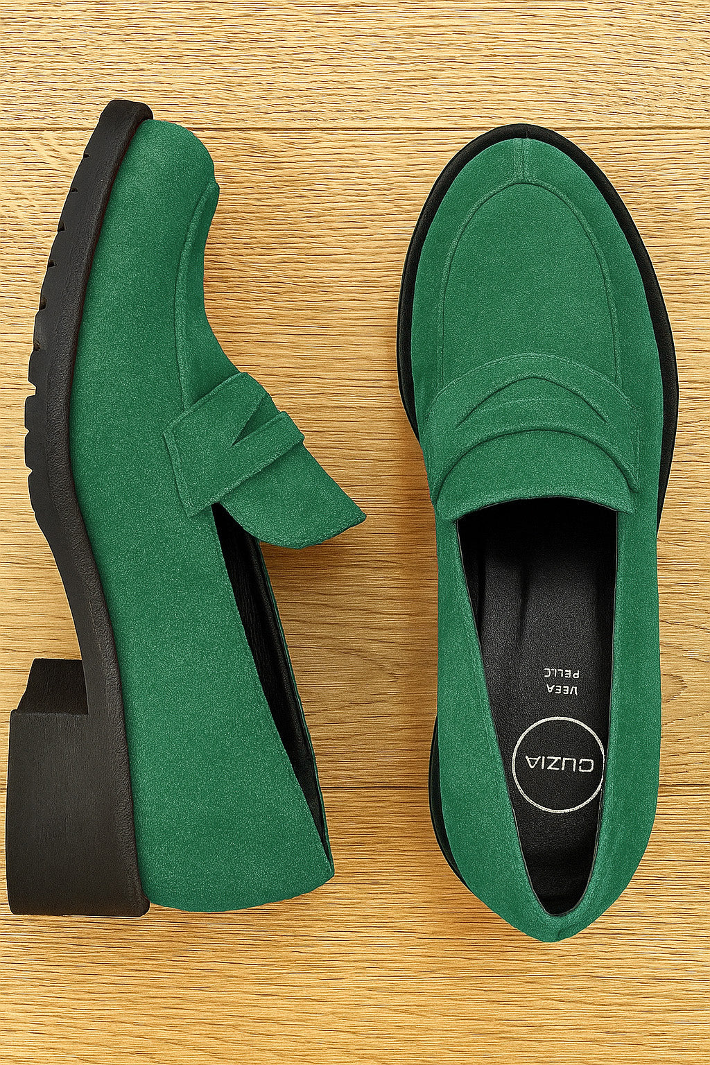 NELLY GREEN SUEDE