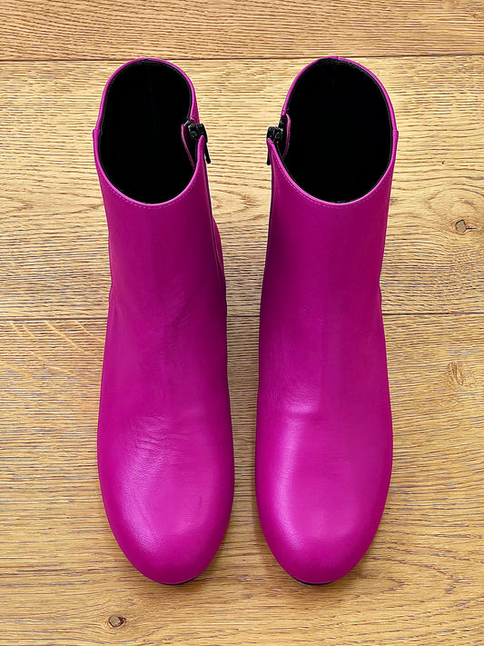 KOEN LEATHER FUCHSIA