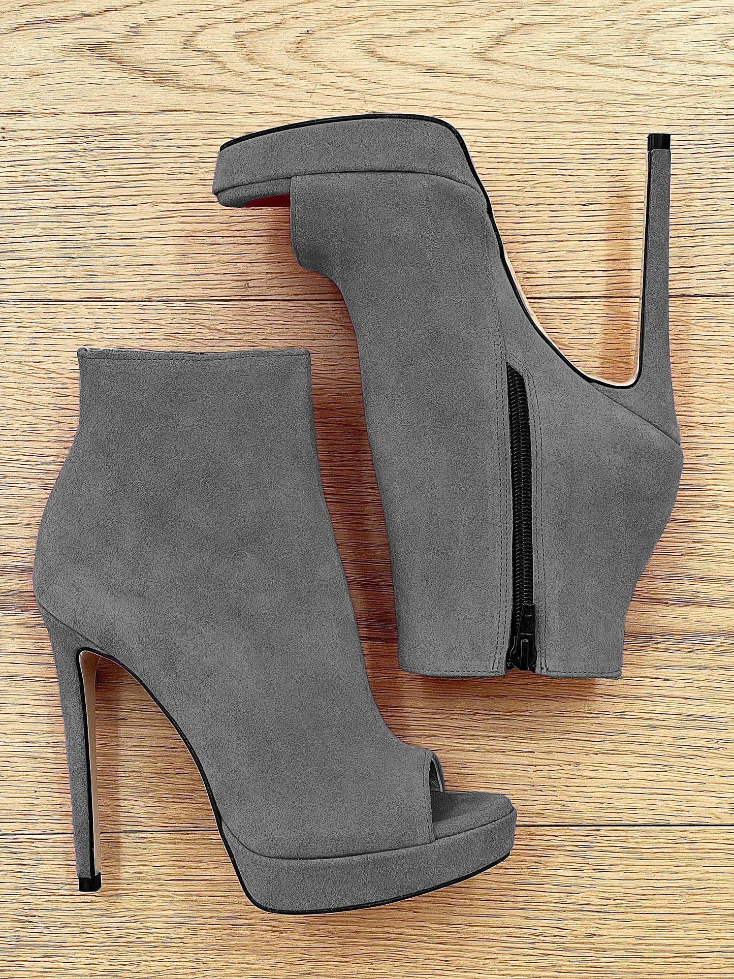 GREY SUEDE LONDON