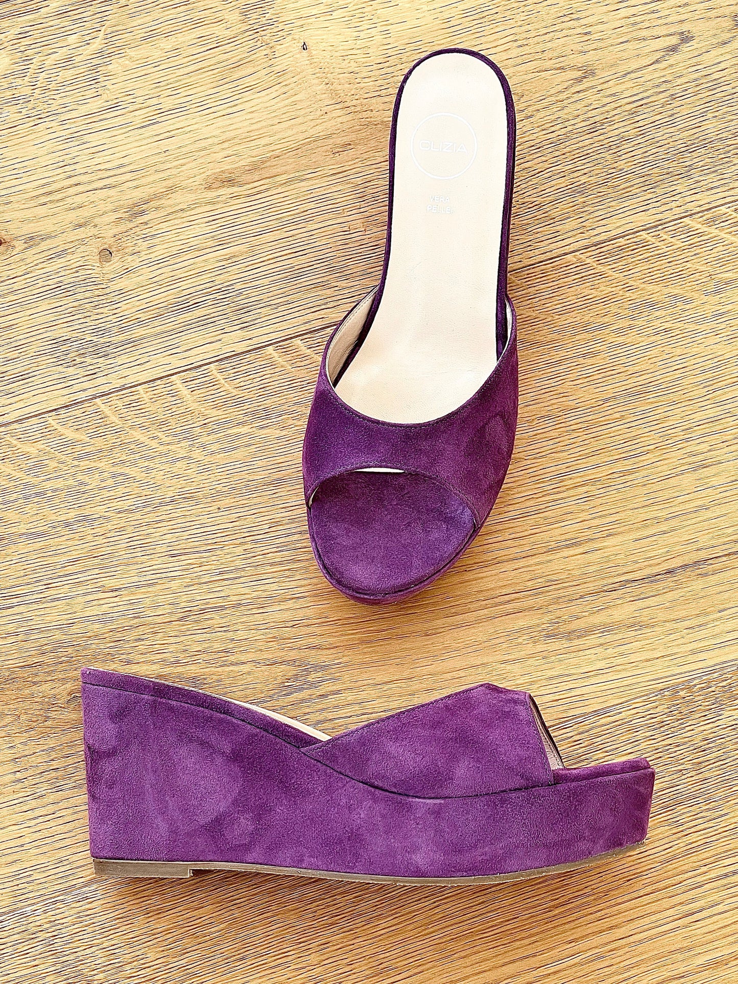 VENUS PURPLE SUEDE