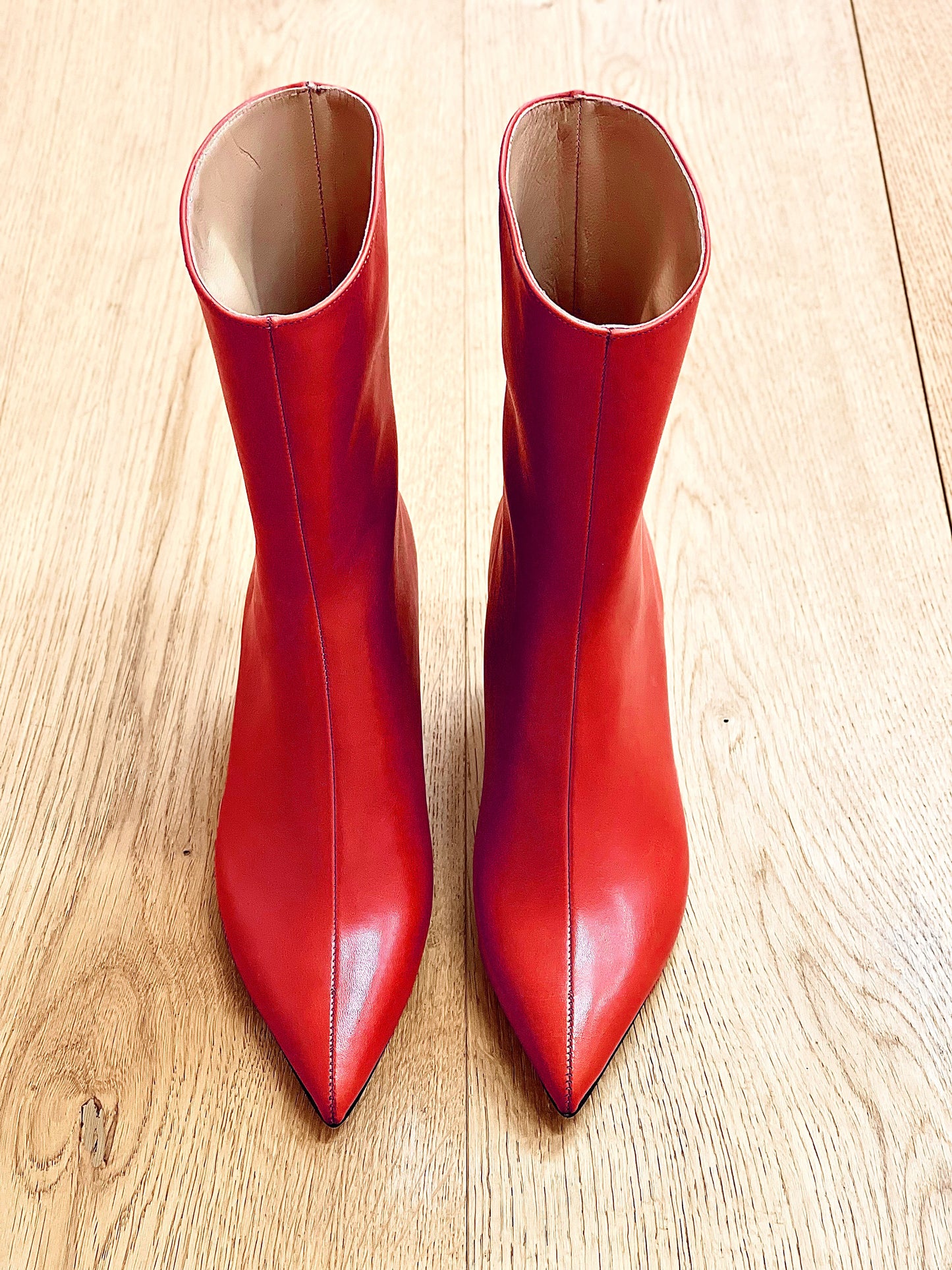 MERLIN LEATHER ČERVENÁ