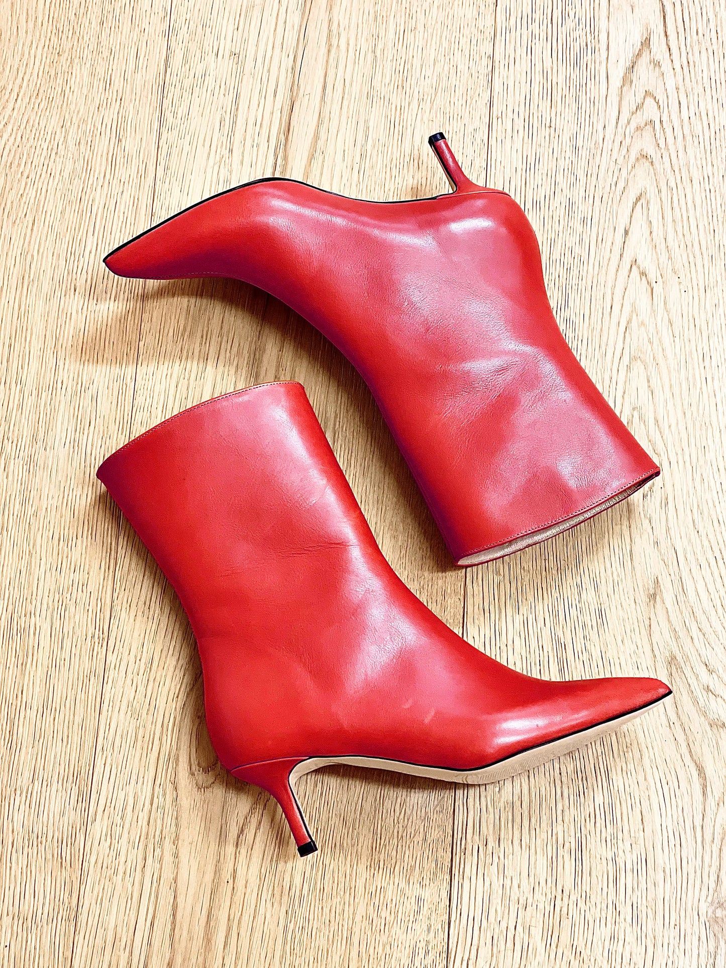 MERLIN LEATHER ČERVENÁ