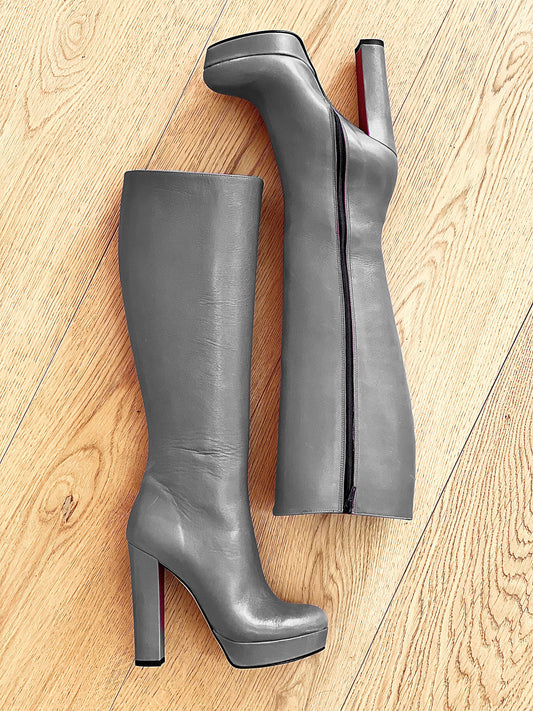 SAVANNAH LEATHER GREY