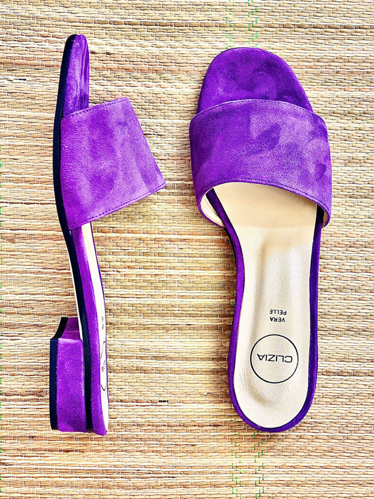 MANHATTAN SUEDE PURPLE
