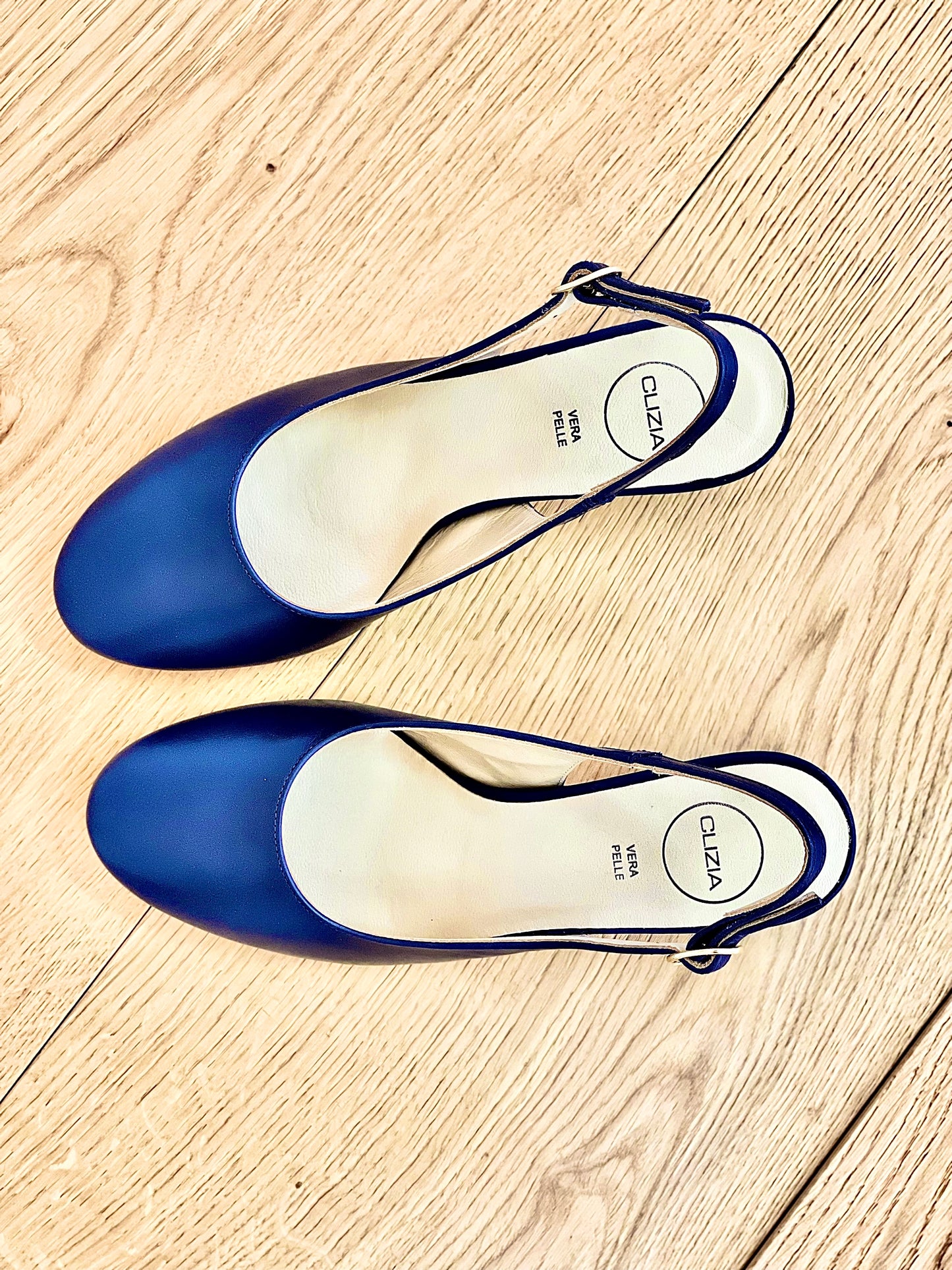 CHANTAL LEATHER BLUE