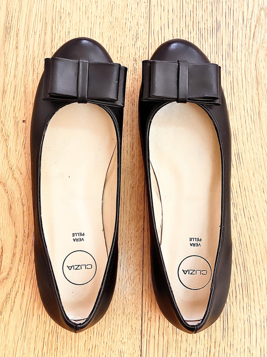 KENDRA LEATHER BLACK