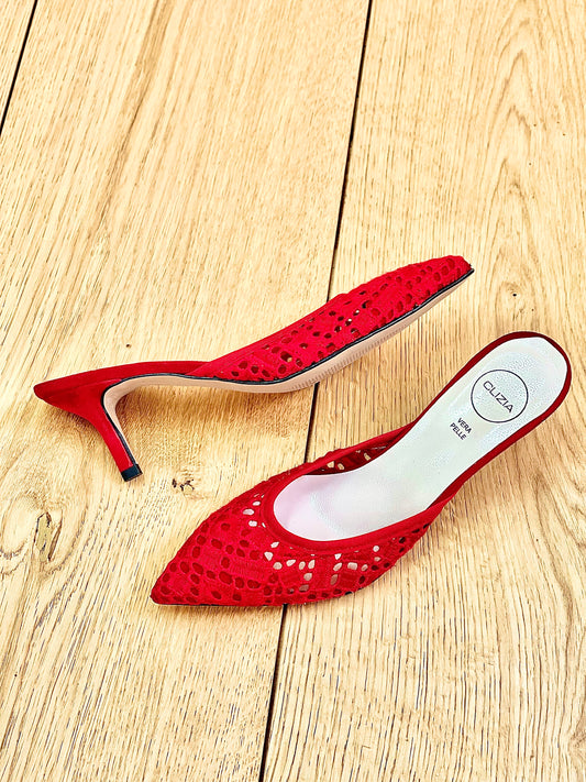 EYRA MACRAME ČERVENÁ