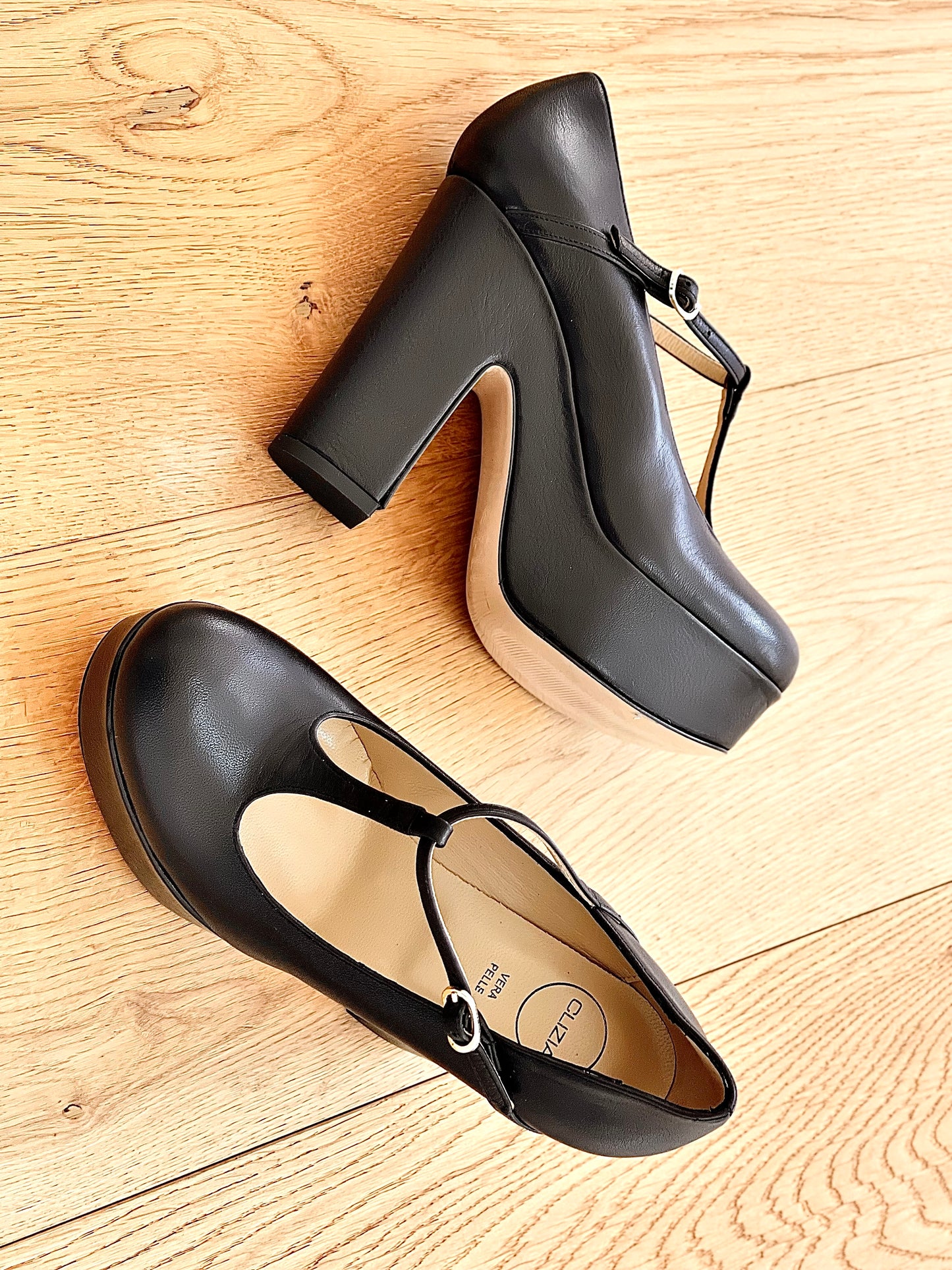 RAMONA LEATHER BLACK