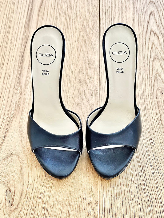 PRISCILLA LEATHER BLACK