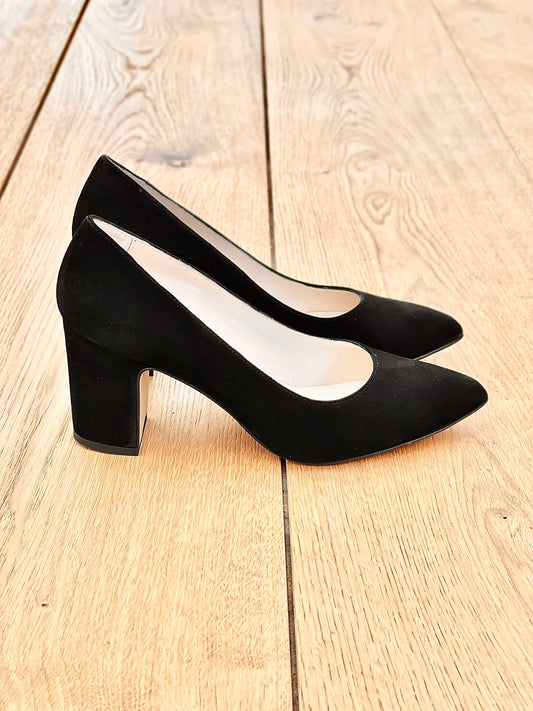 MALU BLACK SUEDE