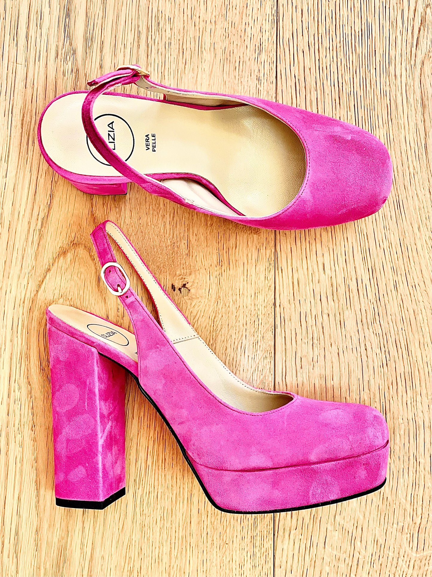 SHARON SUEDE FUCHSIA