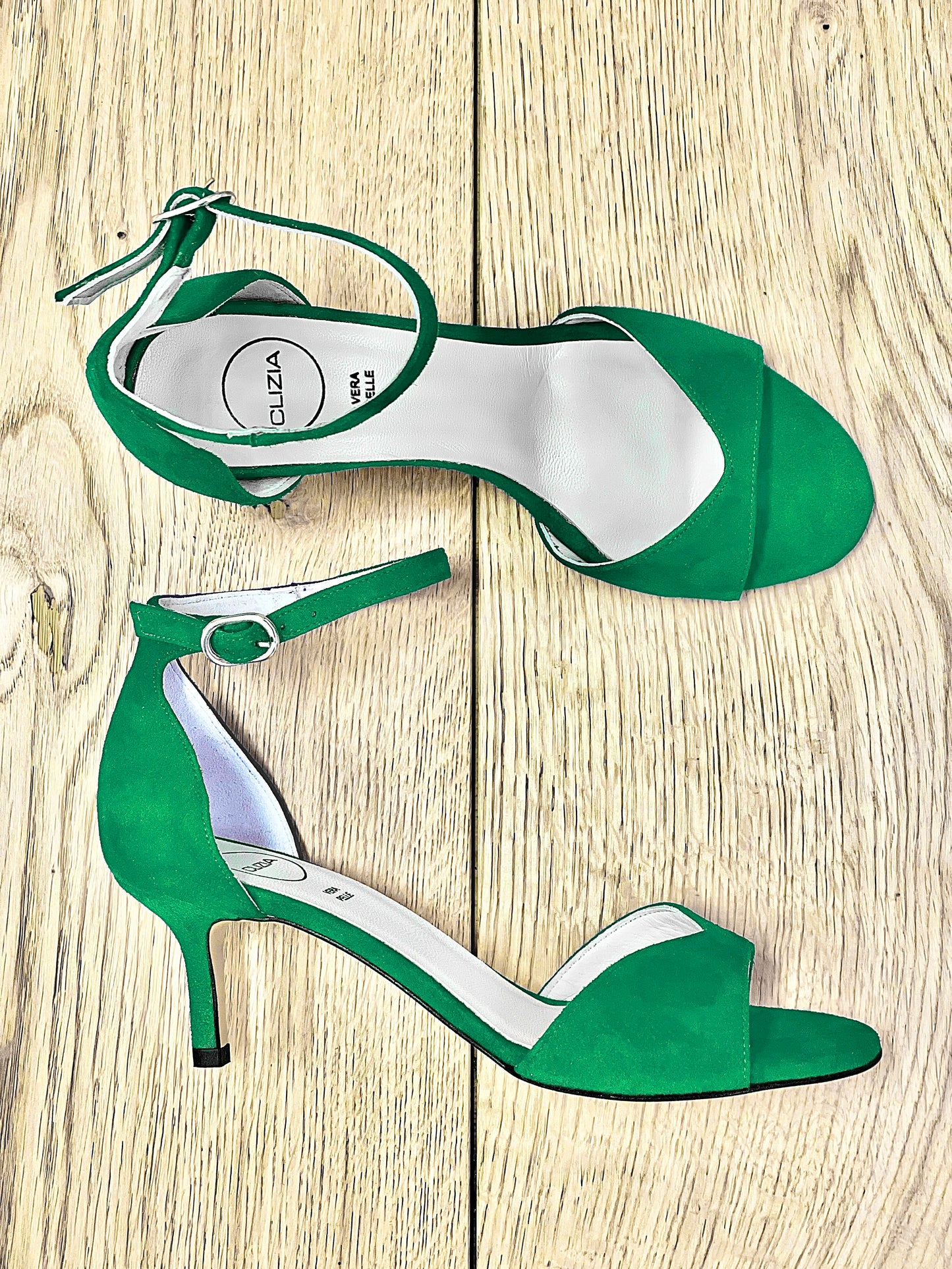 SHYLA GREEN SUEDE