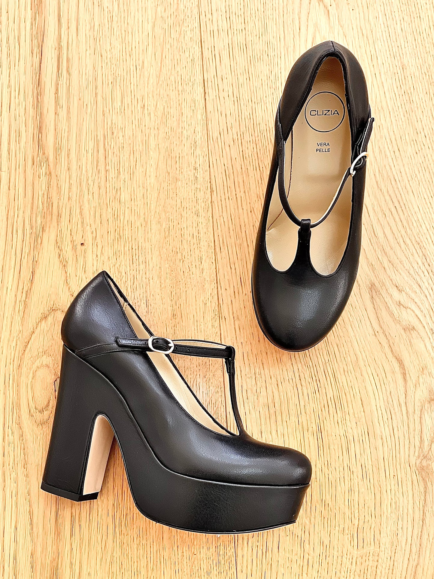RAMONA LEATHER BLACK