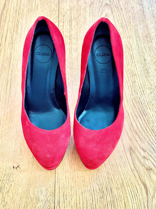 CANCUN RED SUEDE