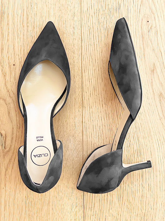 HEIDI GREY SUEDE