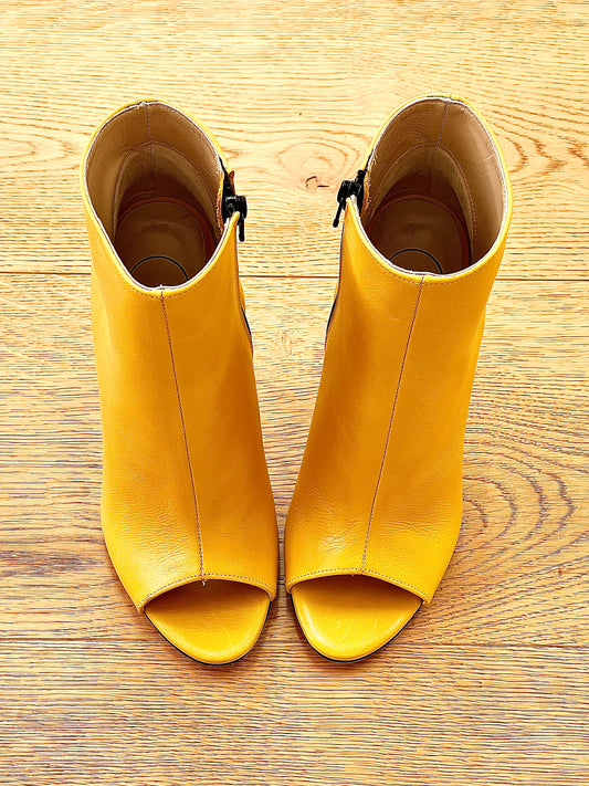 PARIS YELLOW LEATHER - ŽLUTÁ KŮŽE