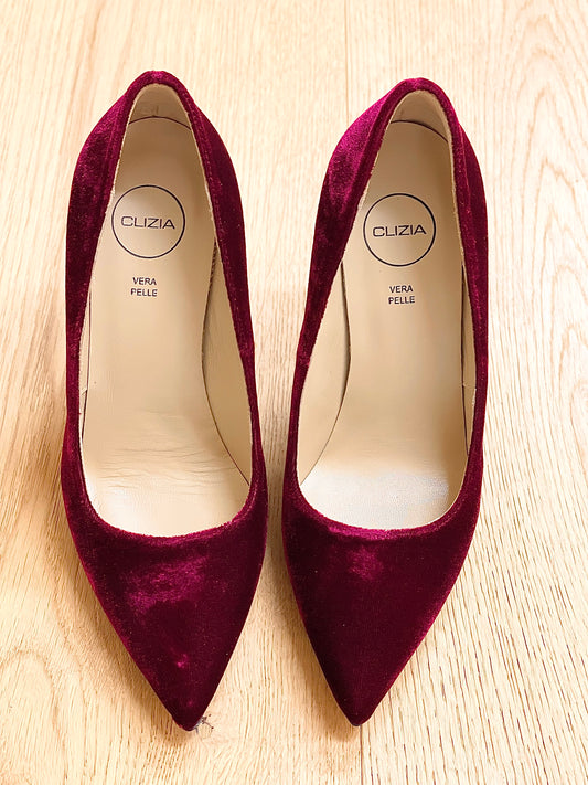 NOE BURGUNDY VELVET