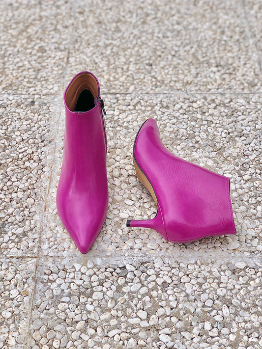 TITTY LEATHER FUCHSIA