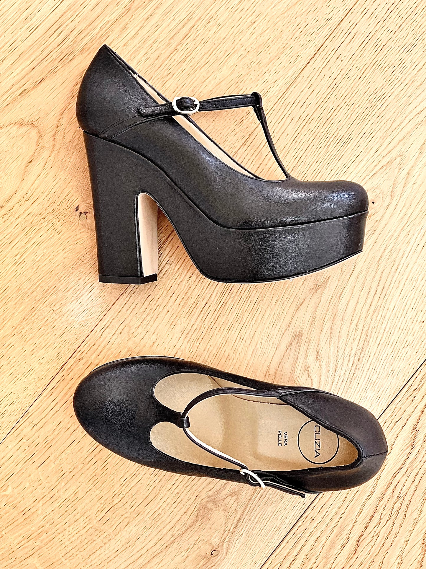 RAMONA LEATHER BLACK
