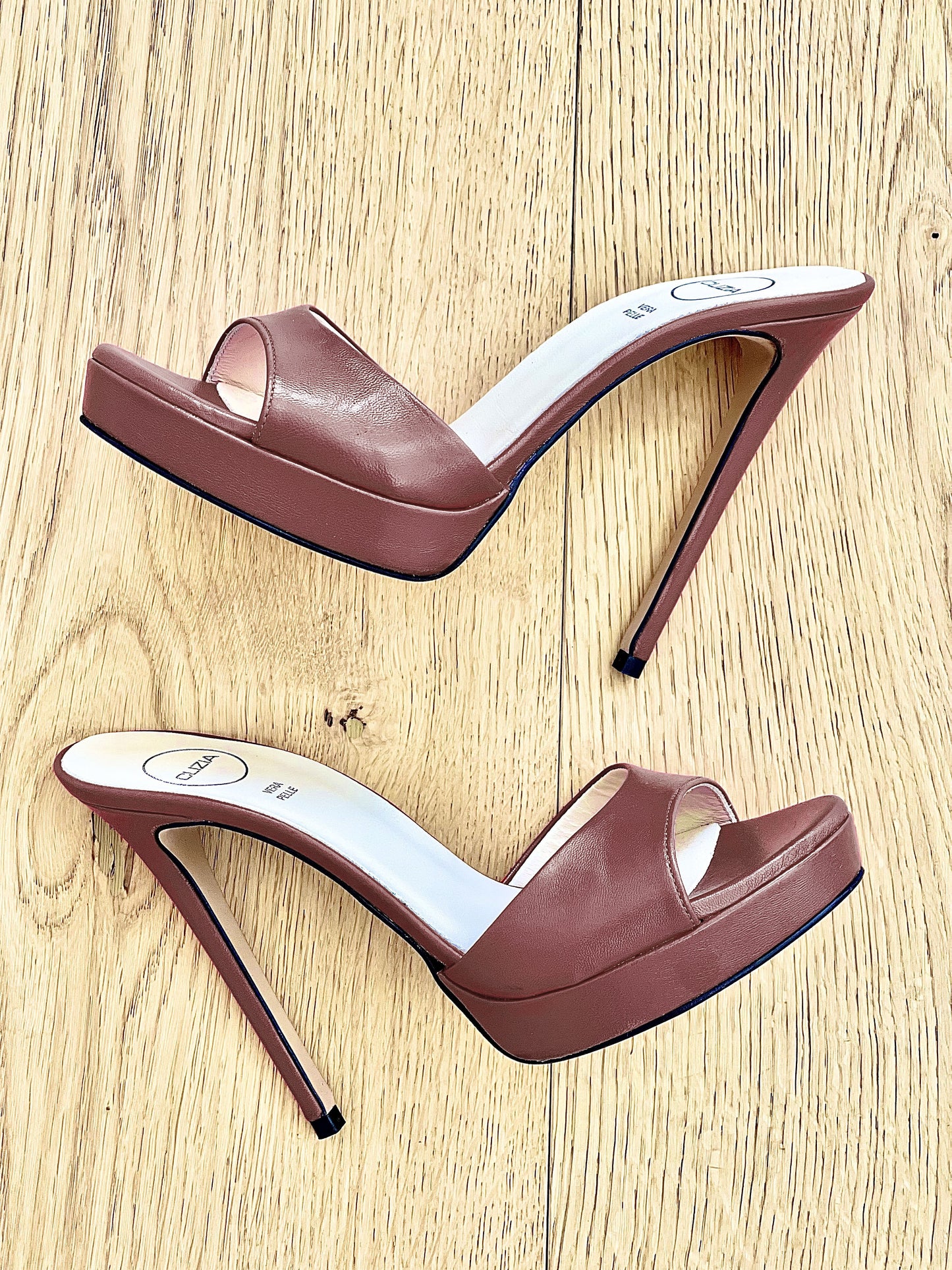 PRISCILLA LEATHER BROWN