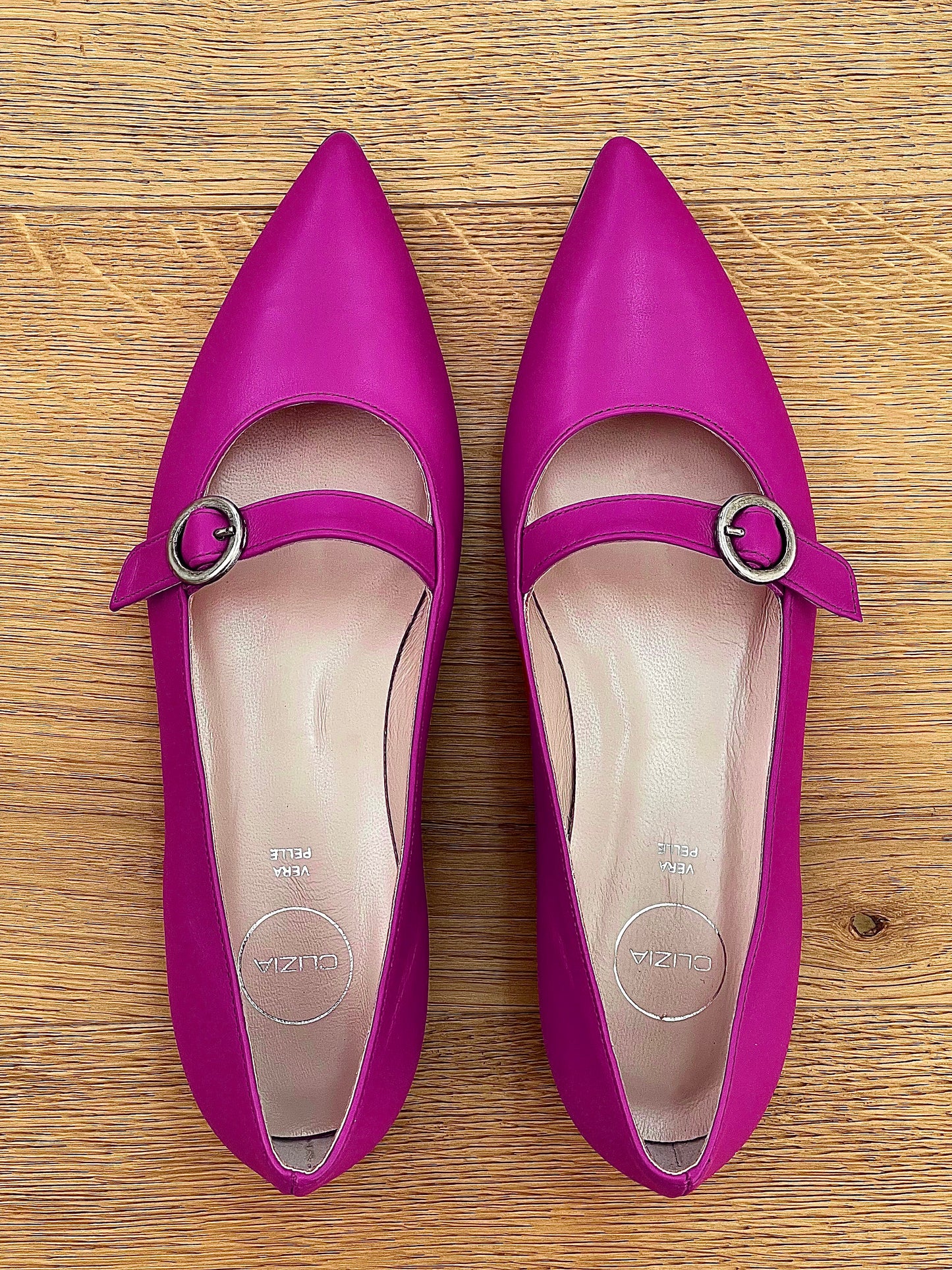 ARIS LÆDER FUCHSIA