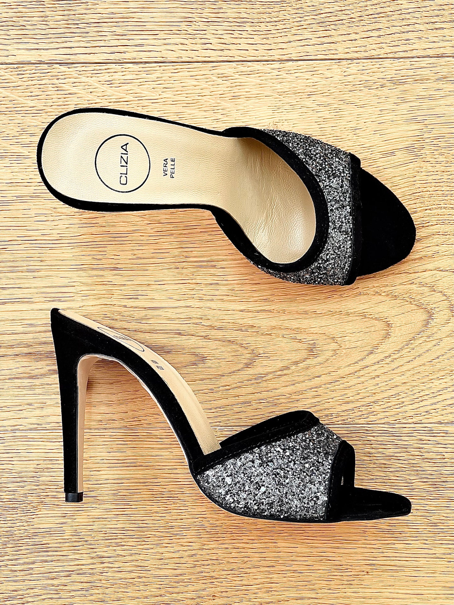 TE GLITTER ANTRACIT