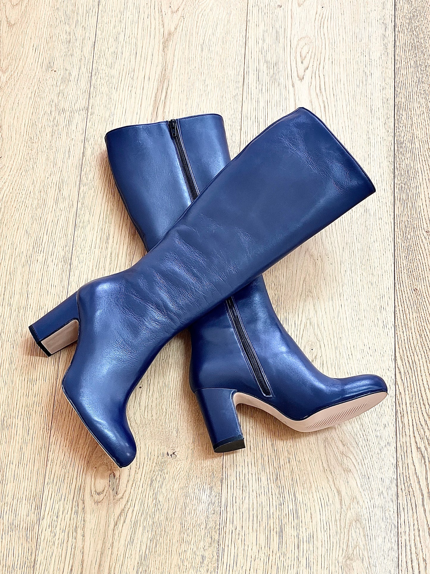 VIENNA BLUE LÆDER