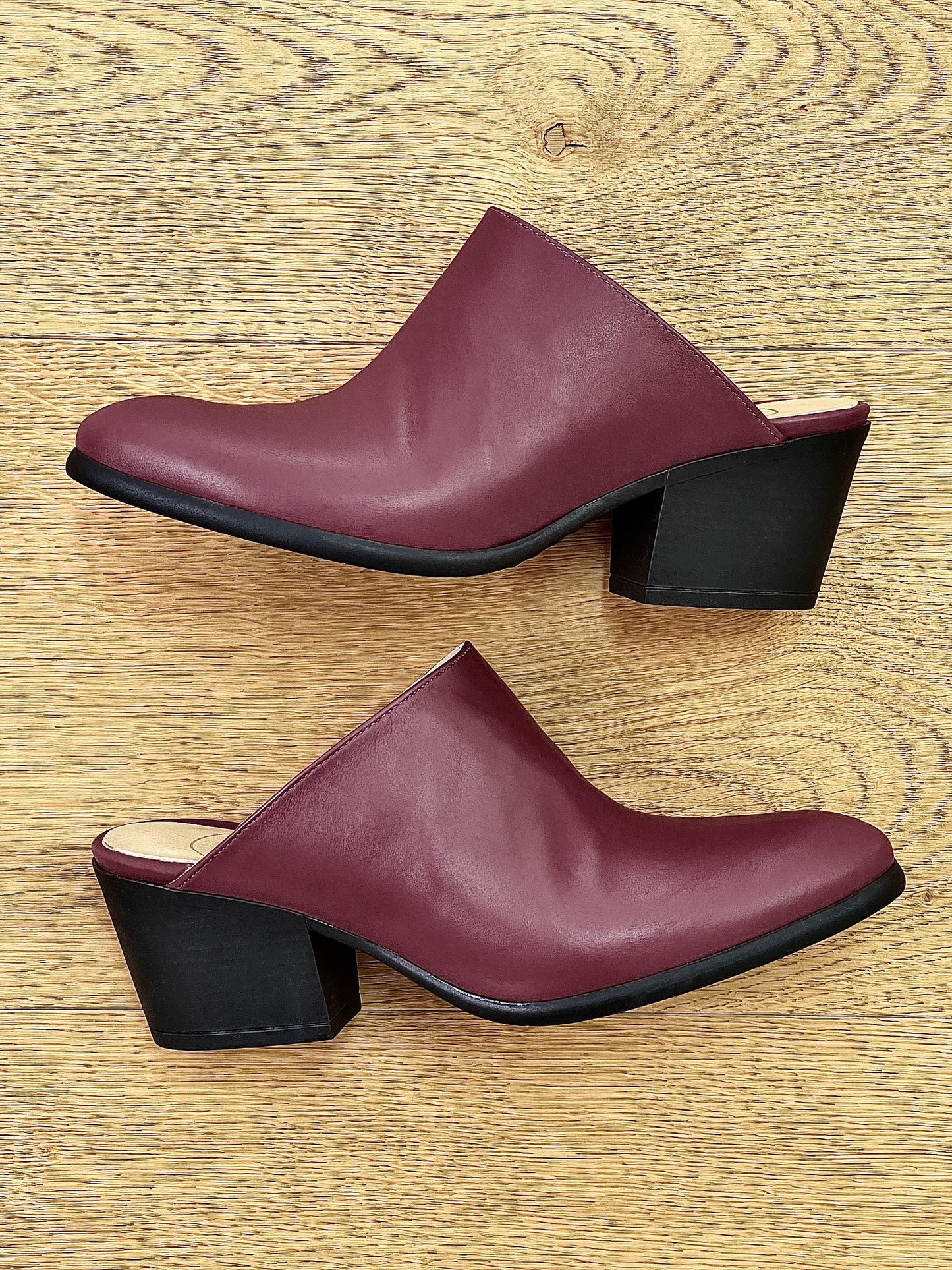 LUKE BURGUNDY LÆDER
