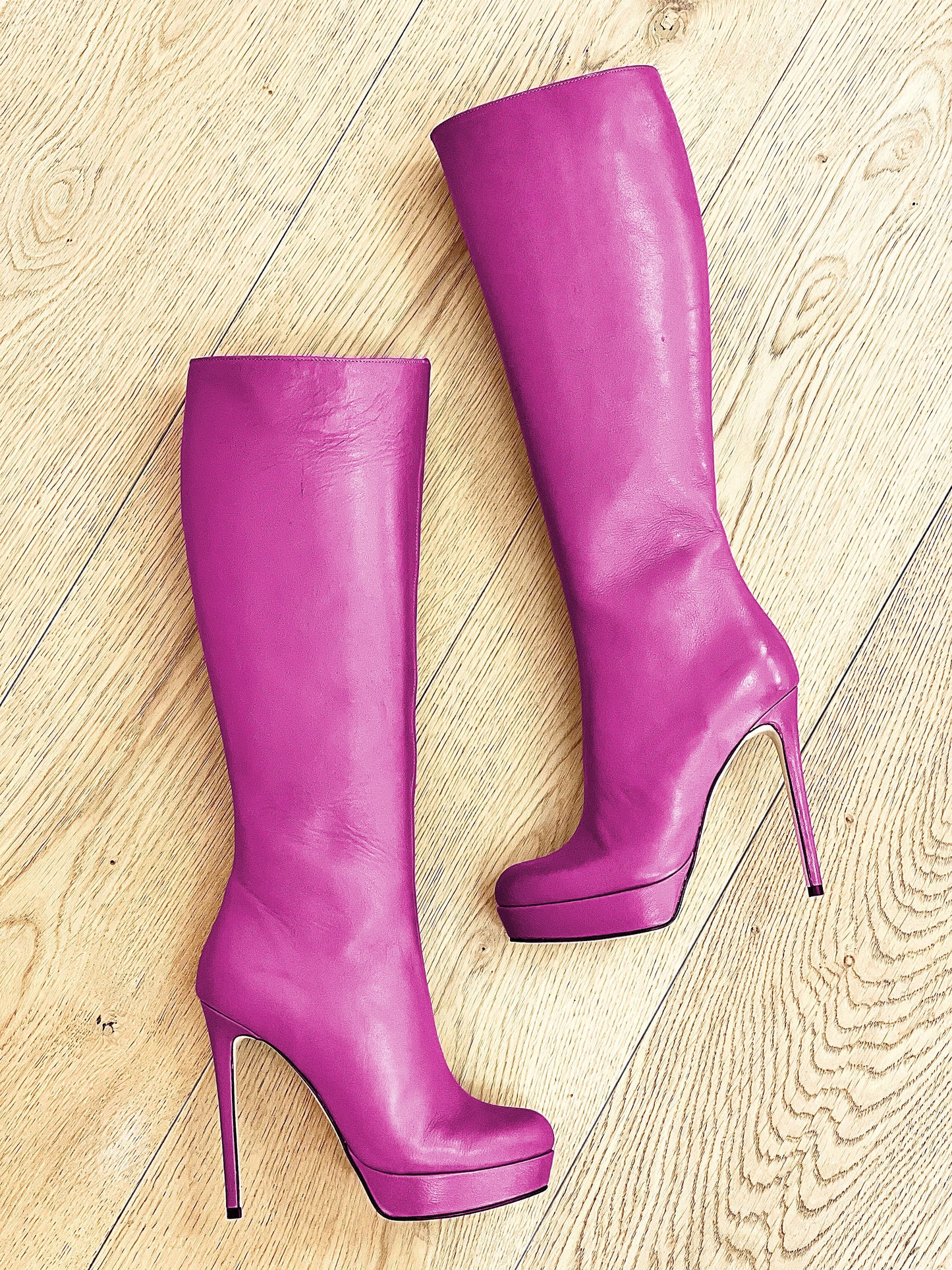 URSULA LÆDER FUCHSIA