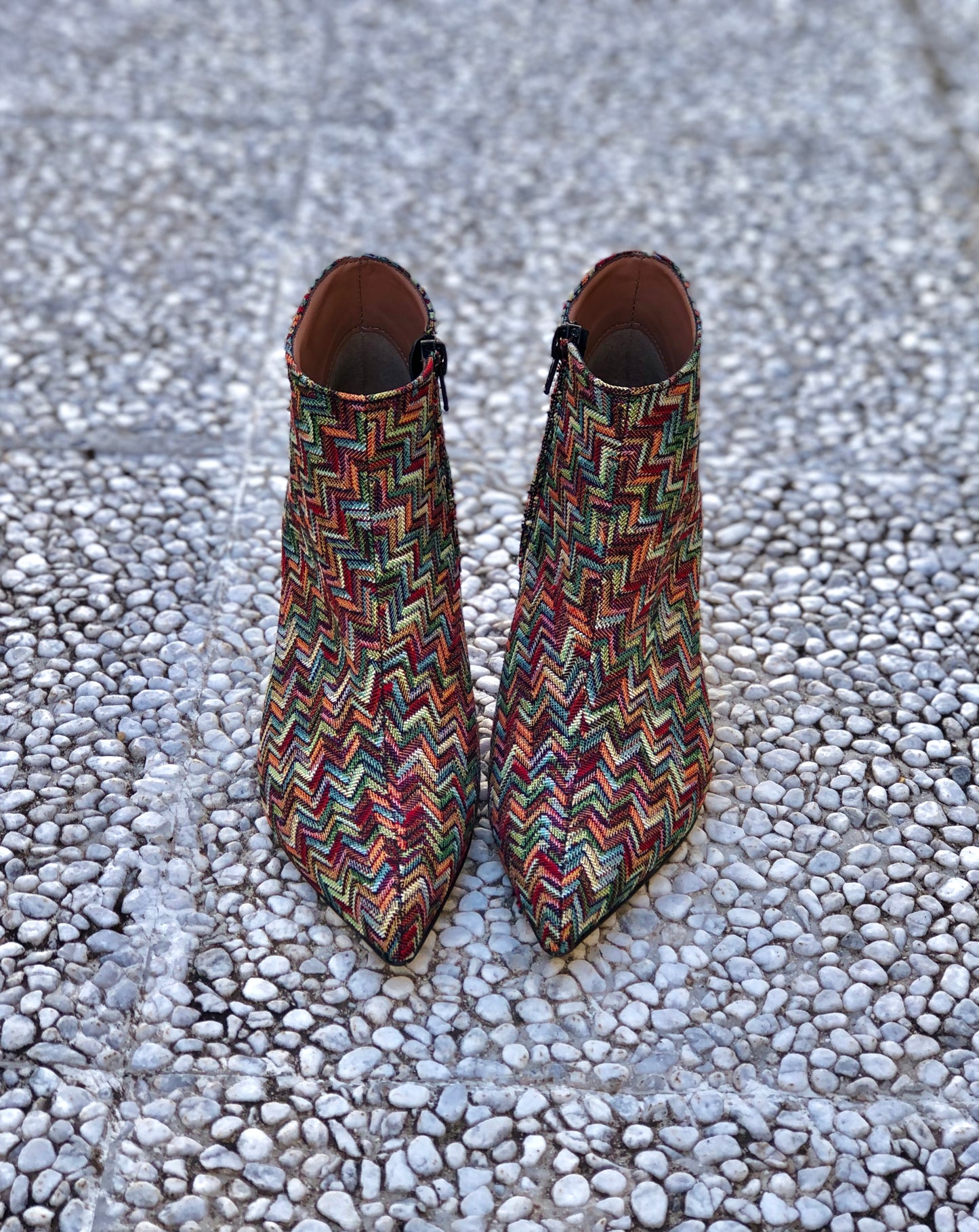 BRYSTER JACQUARD ZIGZAG