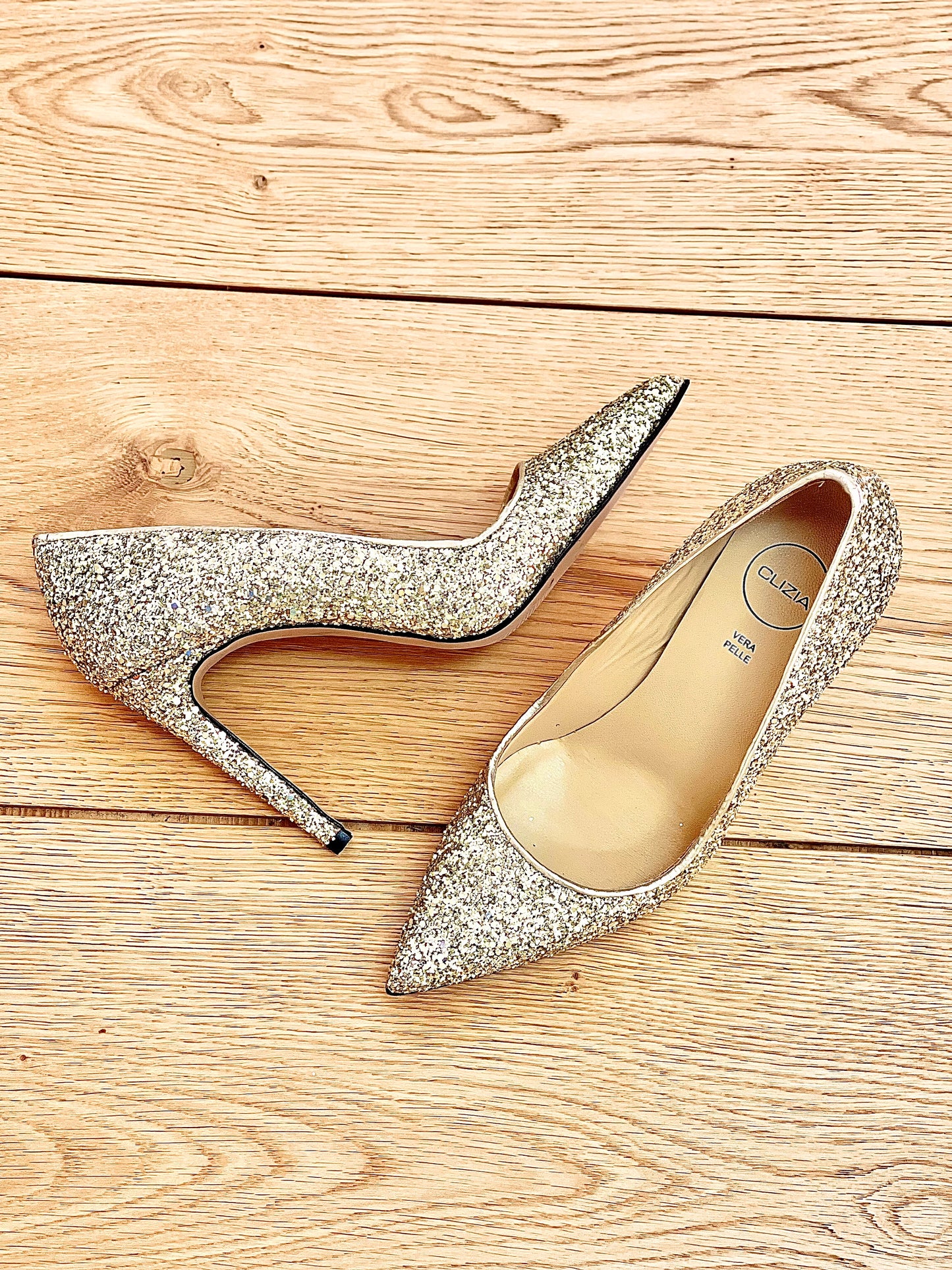 ZOE GLITTER GULD
