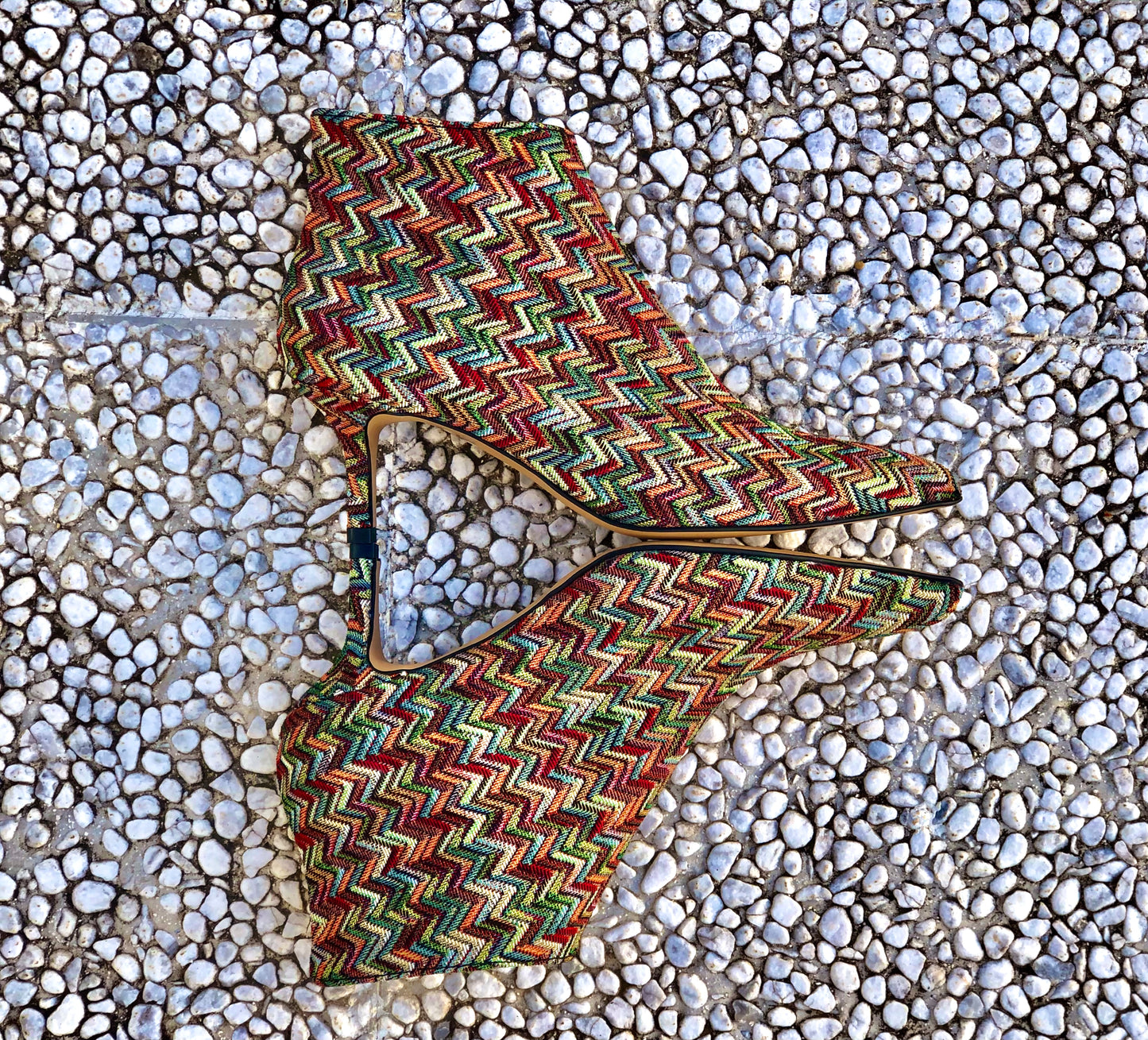BRYSTER JACQUARD ZIGZAG