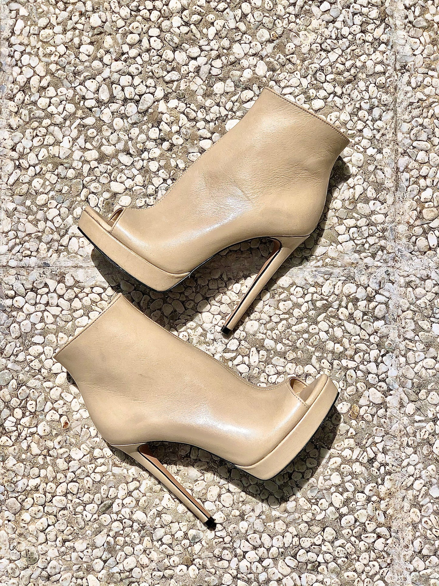 LONDON BEIGE LÆDER