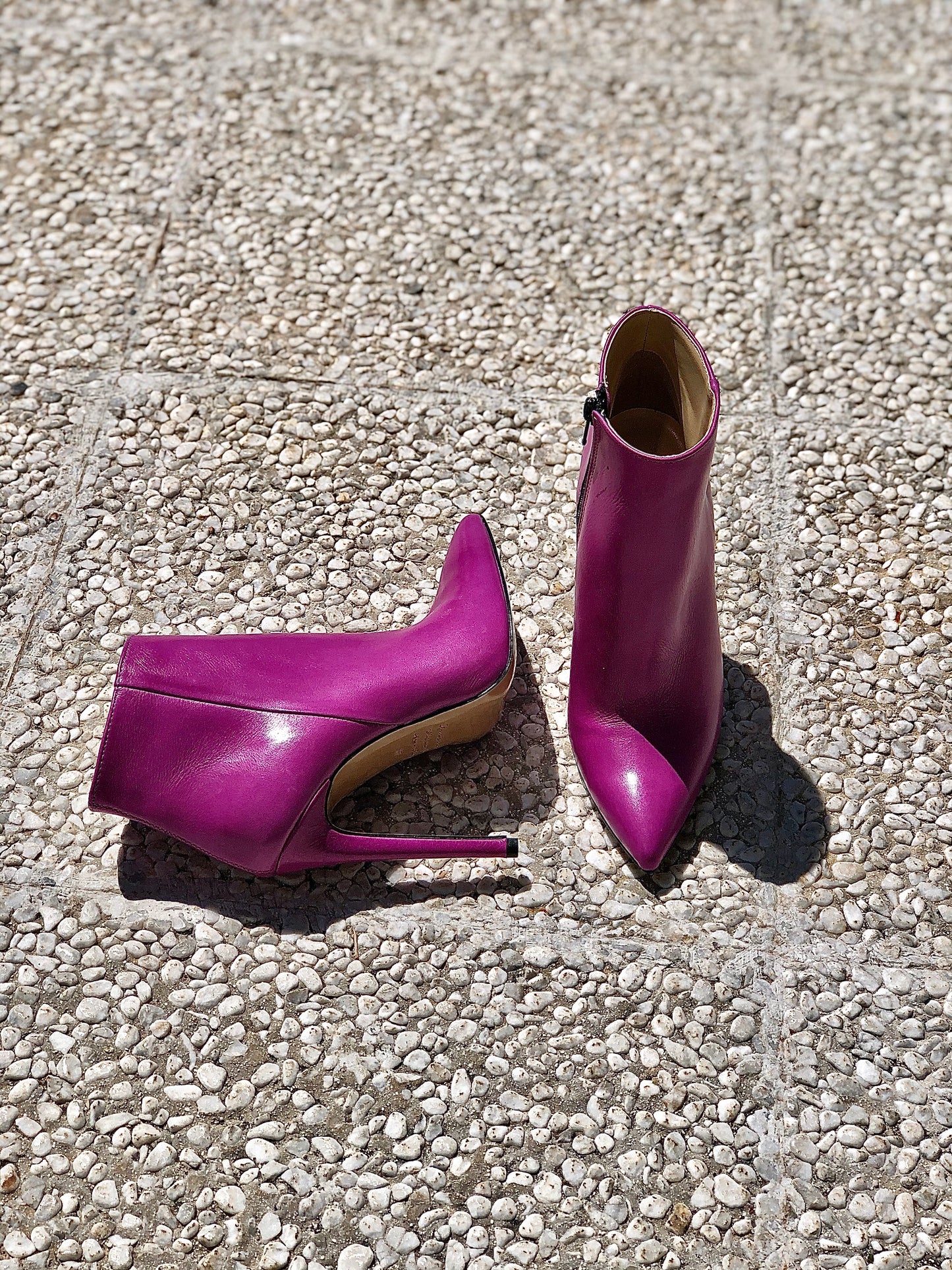 FUCHSIA LÆDER TITA