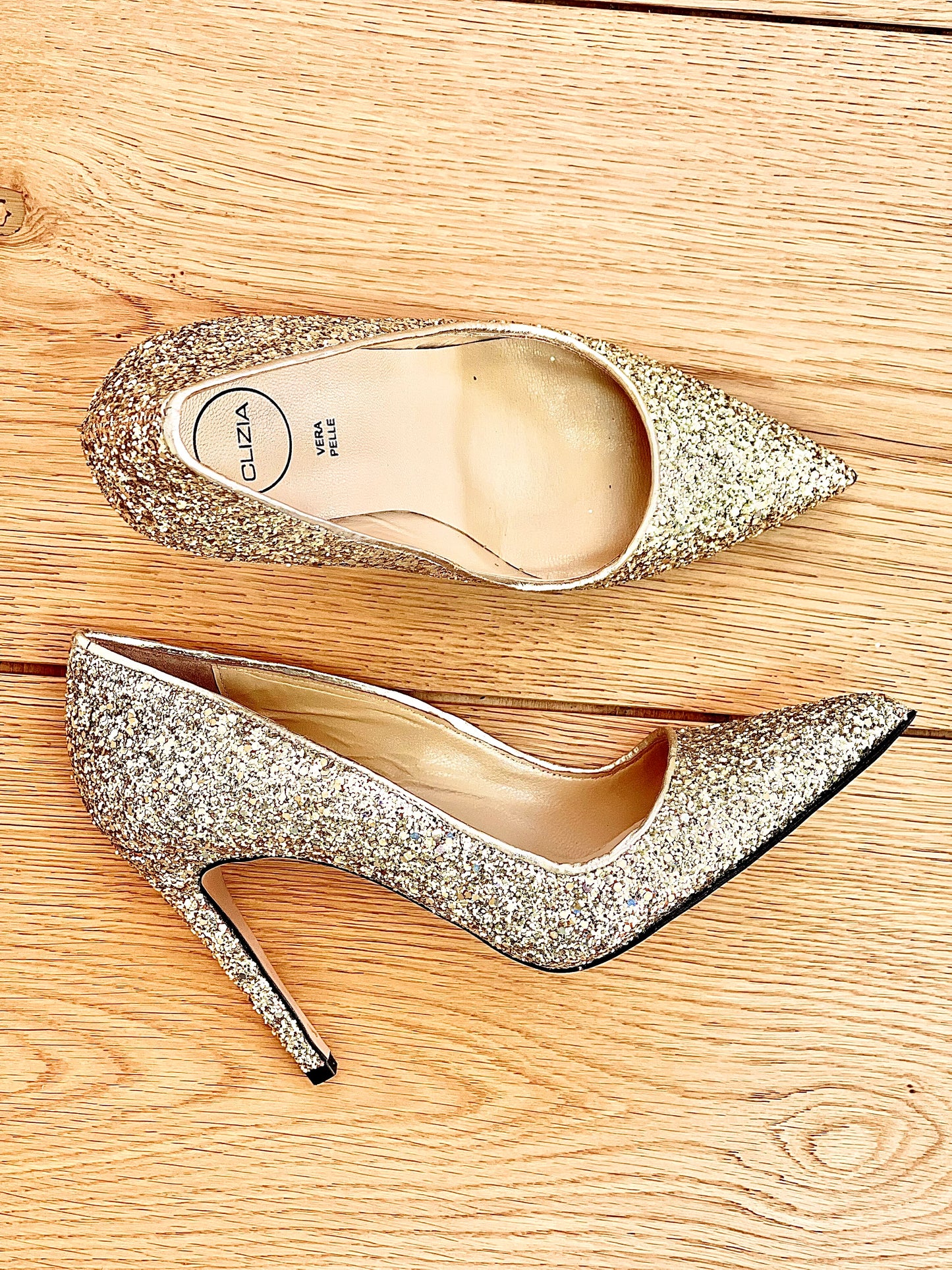 ZOE GLITTER GULD