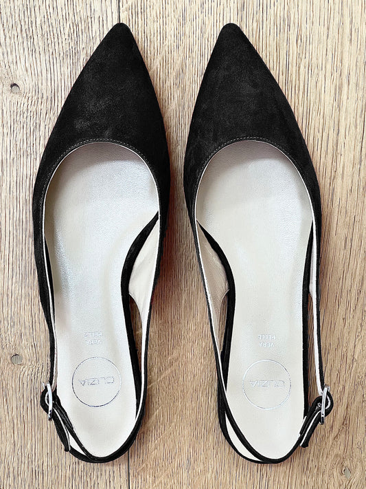 DELIA SCHWARZES WILDLEDER