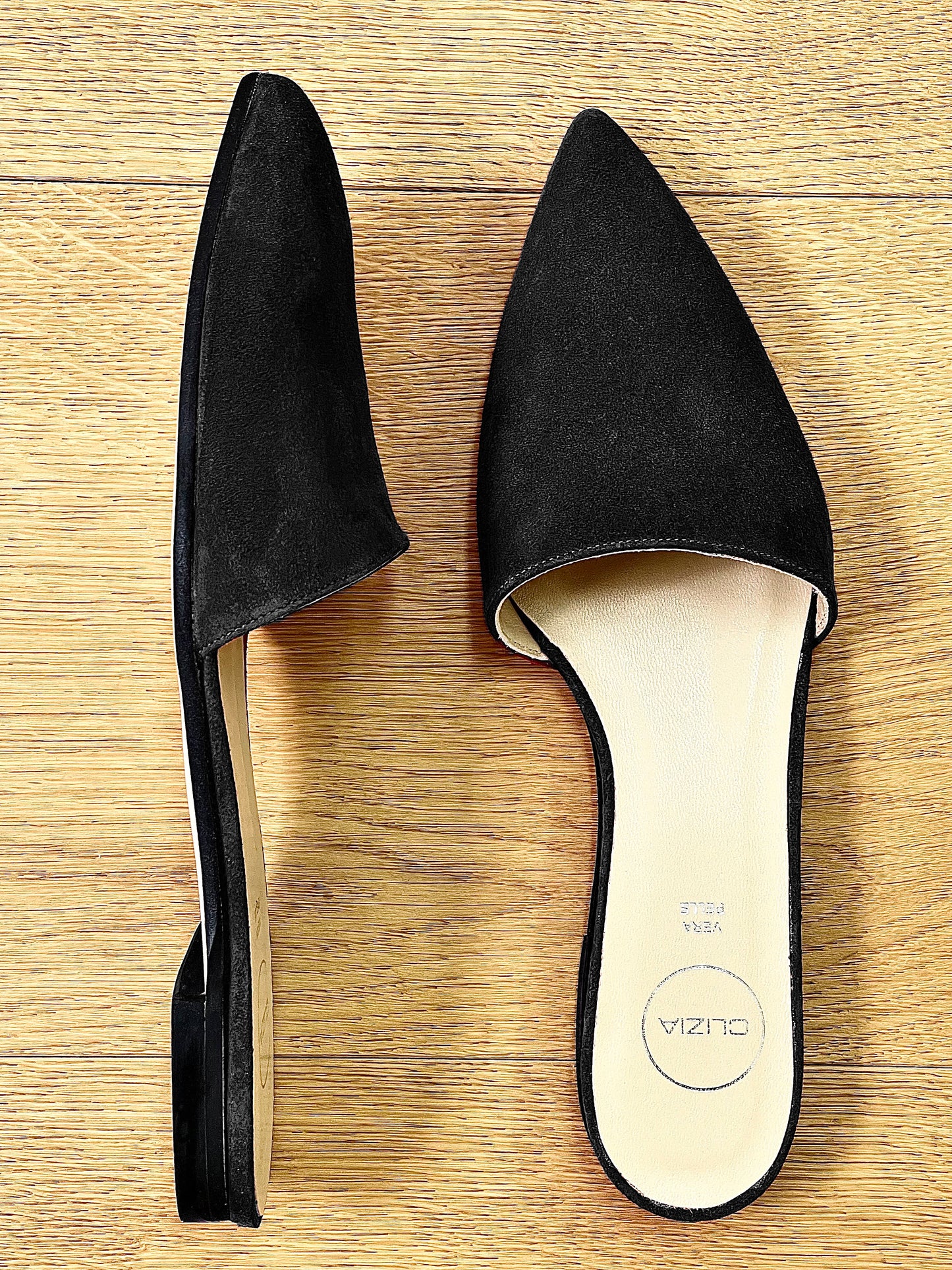 AINETT SCHWARZES WILDLEDER