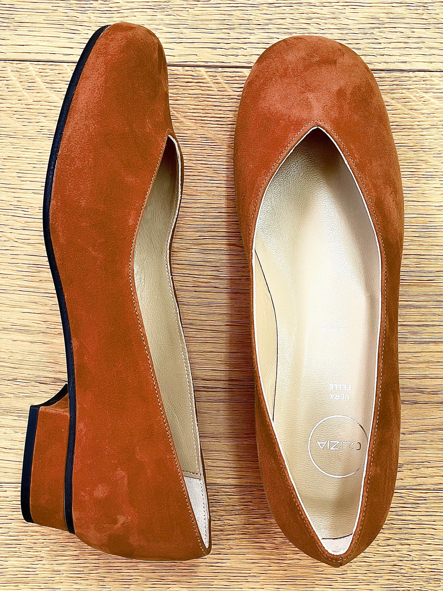 ANJA COGNAC WILDLEDER