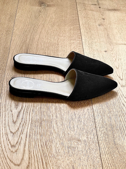 AINETT SCHWARZES WILDLEDER