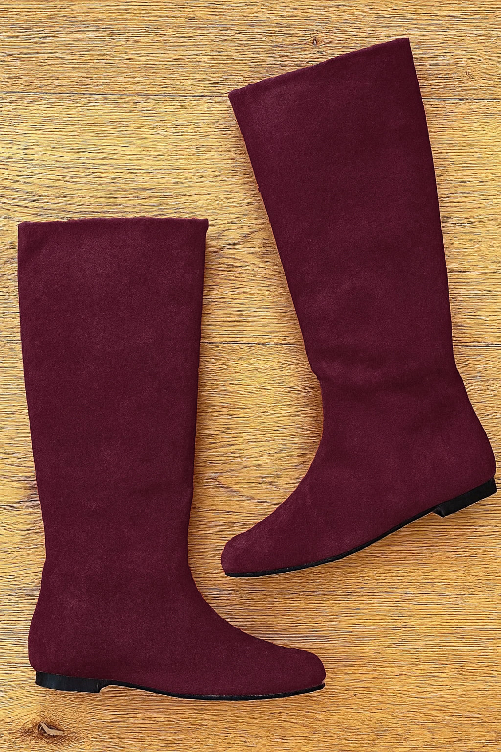 CINDY BURGUNDY WILDLEDER