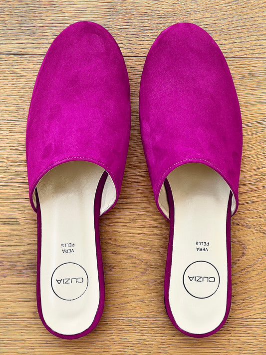 DARCY FUCHSIA WILDLEDER