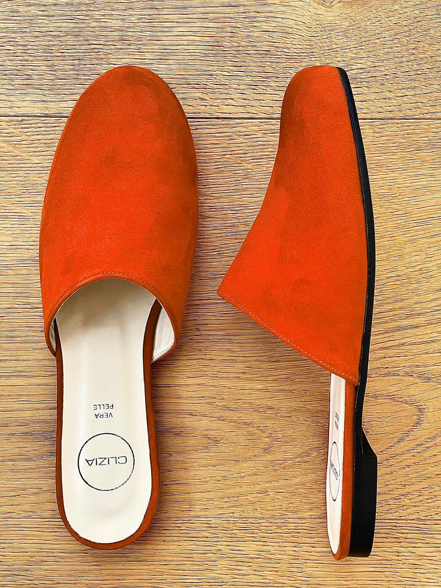 DARCY WILDLEDER ORANGE