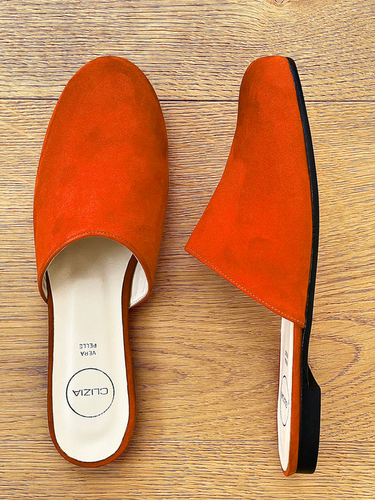 DARCY WILDLEDER ORANGE