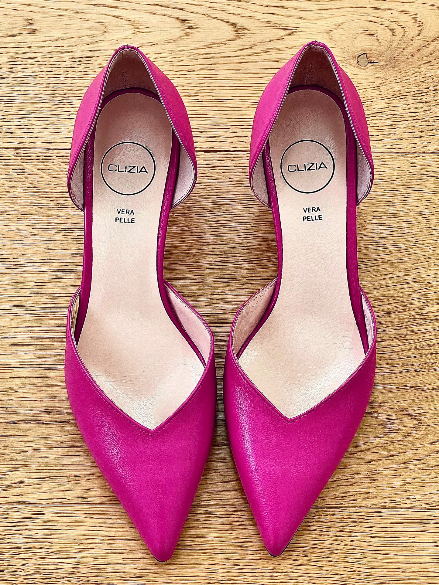 ALDA FUCHSIA LEDER