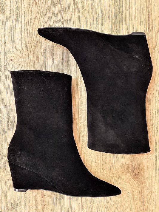 SCHWARZES WILDLEDER SANTIAGO