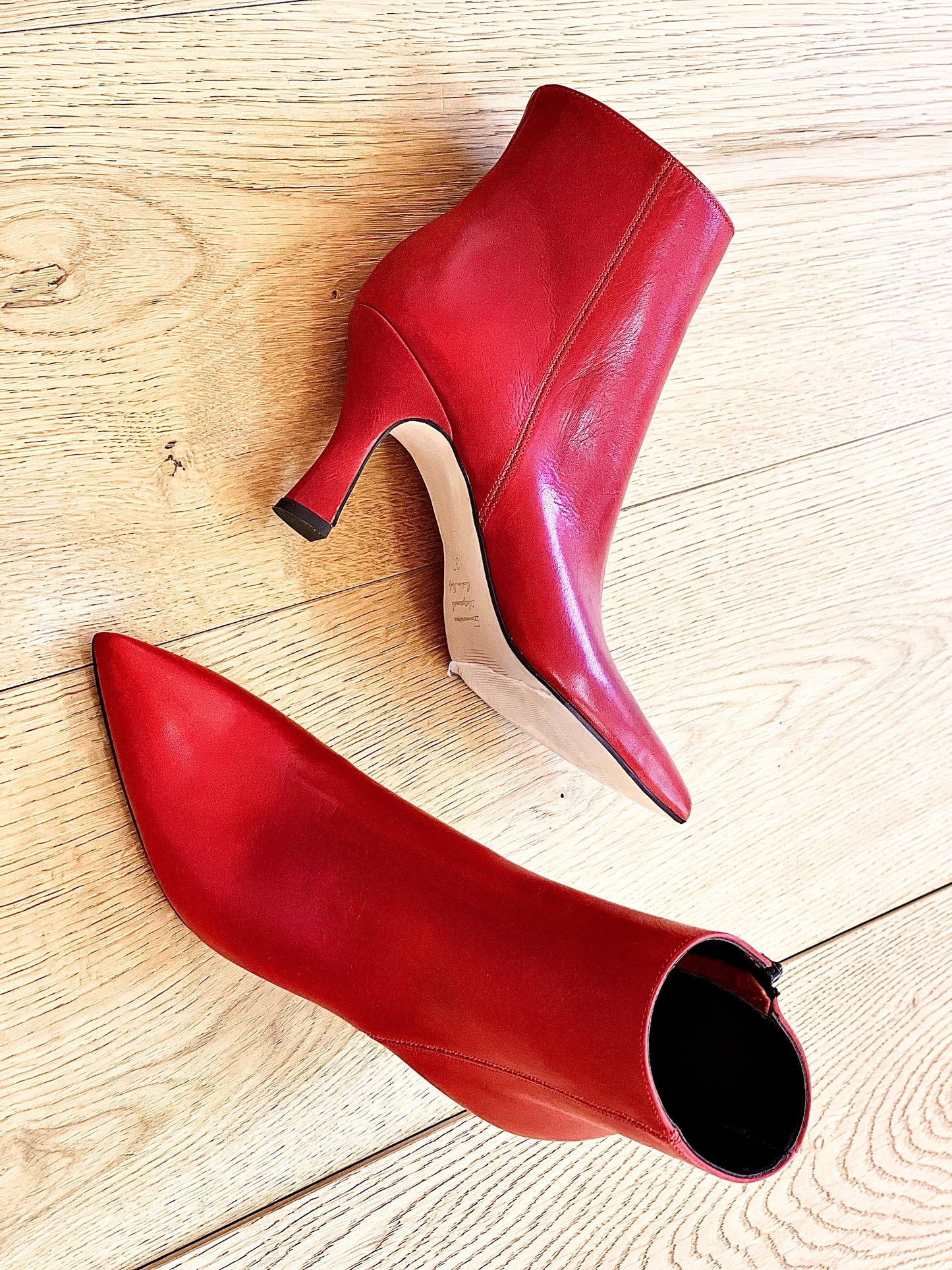 KAORI LEDER ROT