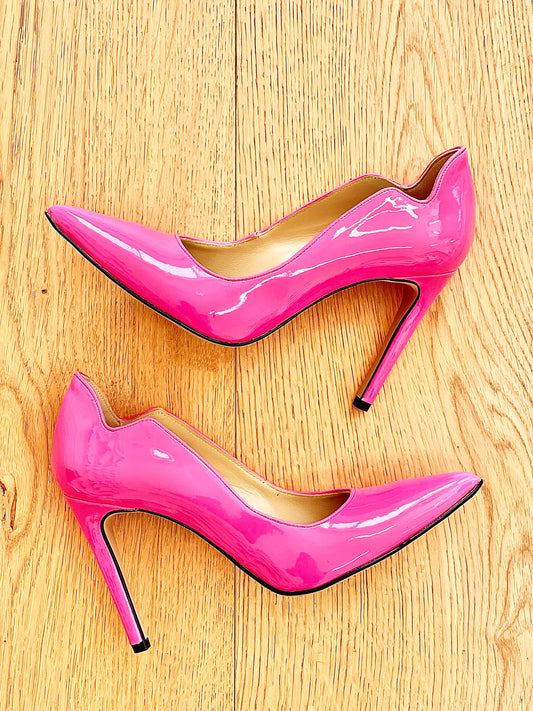 LOLA FUCHSIA LACKLEDER