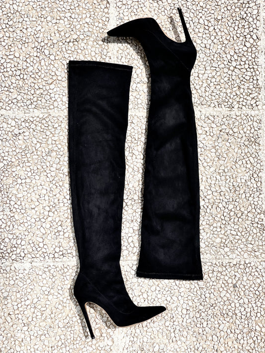 OSLO SCHWARZES WILDLEDER