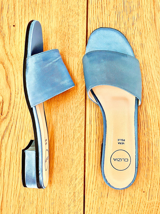 MANHATTAN SATIN HIMMELBLAU